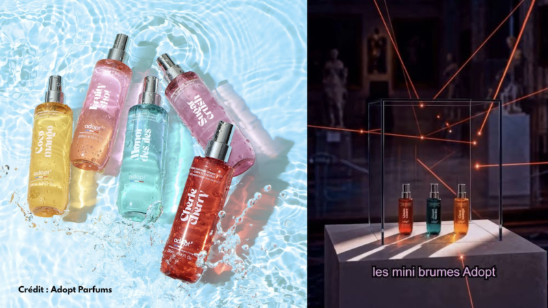 Adopt Parfums se fait voler ses mini-brumes sur les réseaux sociaux