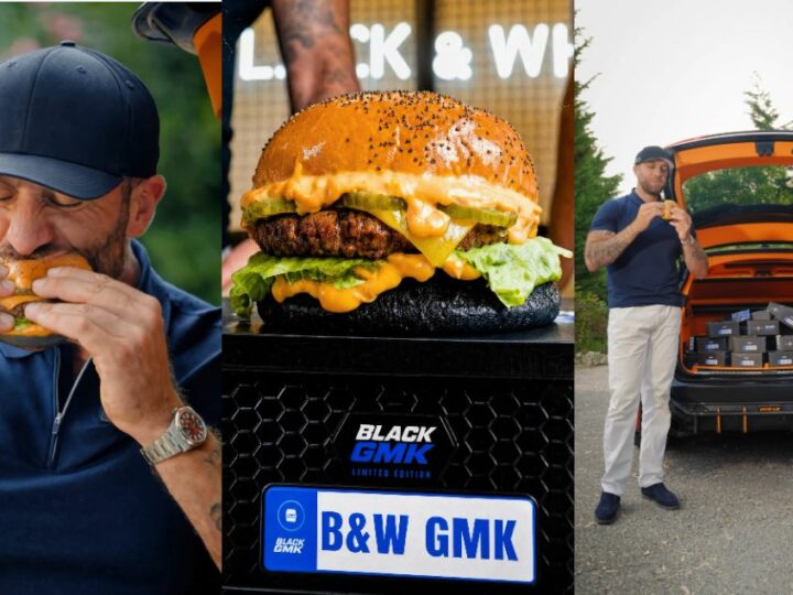 GMK dévoile son propre burger avec Black & White Burger d&rsquo;IbraTV