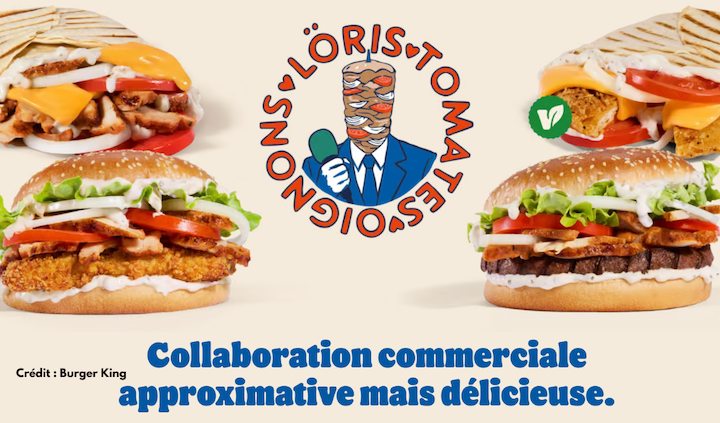 Comment la collaboration entre Burger King et Loris Giuliano s&rsquo;est-elle déroulée?