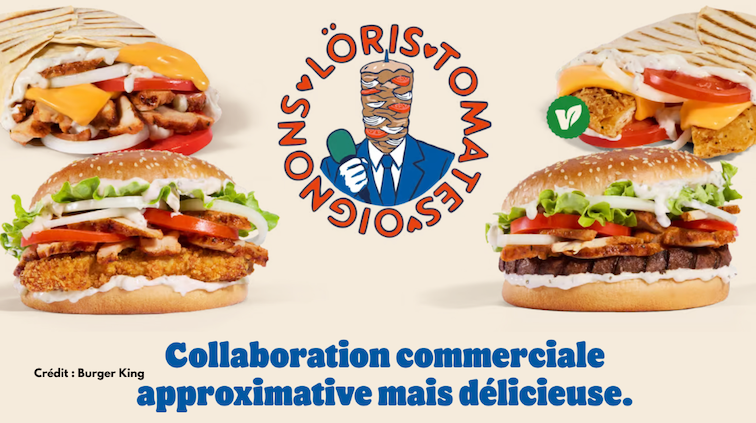 Comment la collaboration entre Burger King et Loris Giuliano s&rsquo;est-elle déroulée?