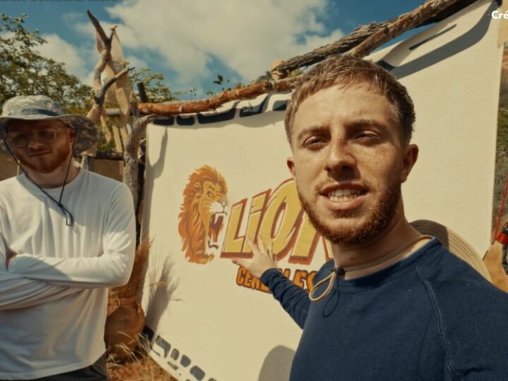 Michou se lance le défi de survivre en pleine savane avec les Céréales Lion de Nestlé