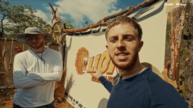 Michou se lance le défi de survivre en pleine savane avec les Céréales Lion de Nestlé