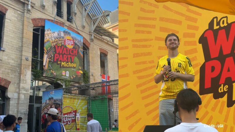 400 personnes réunies à la Watch Party de Michou et Lay&rsquo;s pour la Coupe du Monde