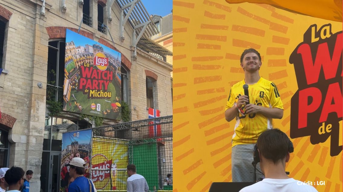 400 personnes réunies à la Watch Party de Michou et Lay&rsquo;s pour la Coupe du Monde