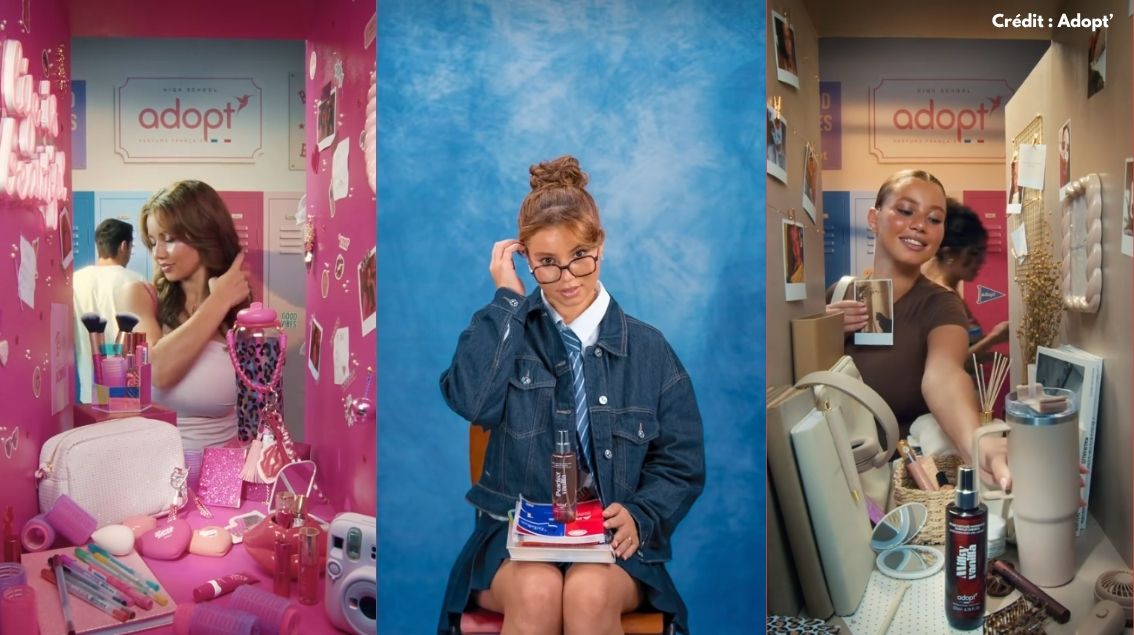 La TikTokeuse Yasmine Mzl incarne la campagne de rentrée de la marque Adopt&rsquo;