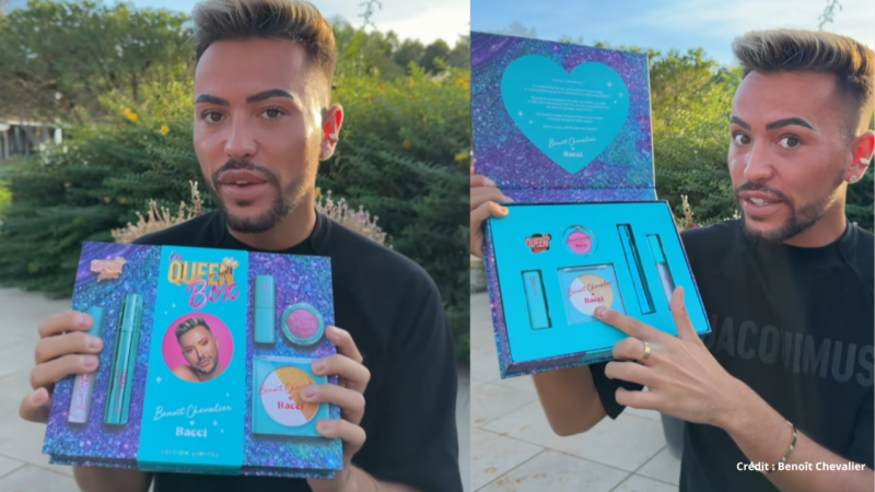 Benoît Chevalier imagine une box beauté avec Bacci