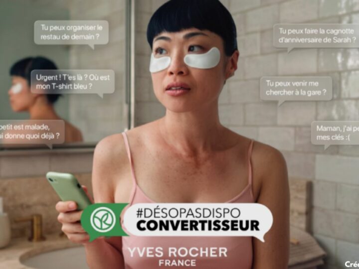 Yves Rocher transforme les messages de charge mentale en moments de bien-être, sur les réseaux sociaux
