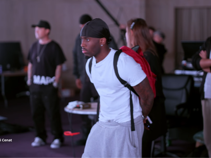Le streamer Kai Cenat dévoile sa marque Vivet, lors de la Fashion Week de New York