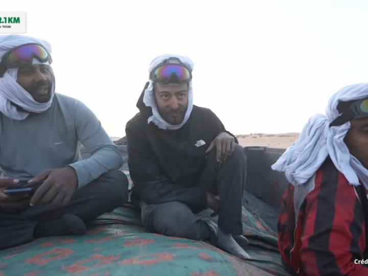 Nicolas Trouvé réunit près de 50.000 viewers lors de sa traversée du désert mauritanien sur Twitch