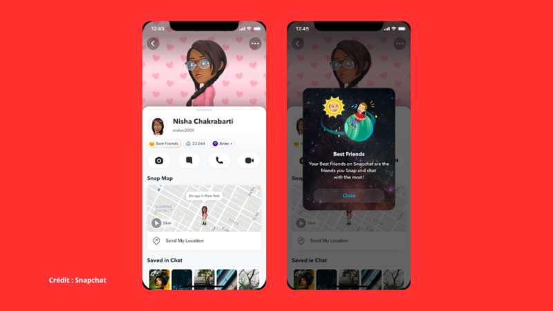 Les planètes sur Snapchat, c&rsquo;est quoi ?