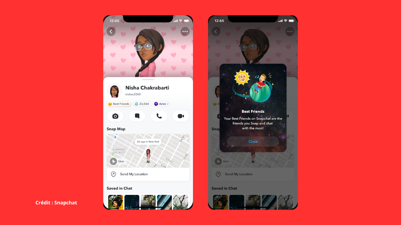 Les planètes sur Snapchat, c&rsquo;est quoi ?