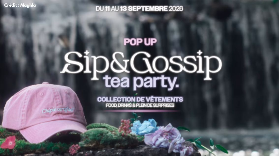 Maghla organise son premier pop-up avec Sip&Gossip