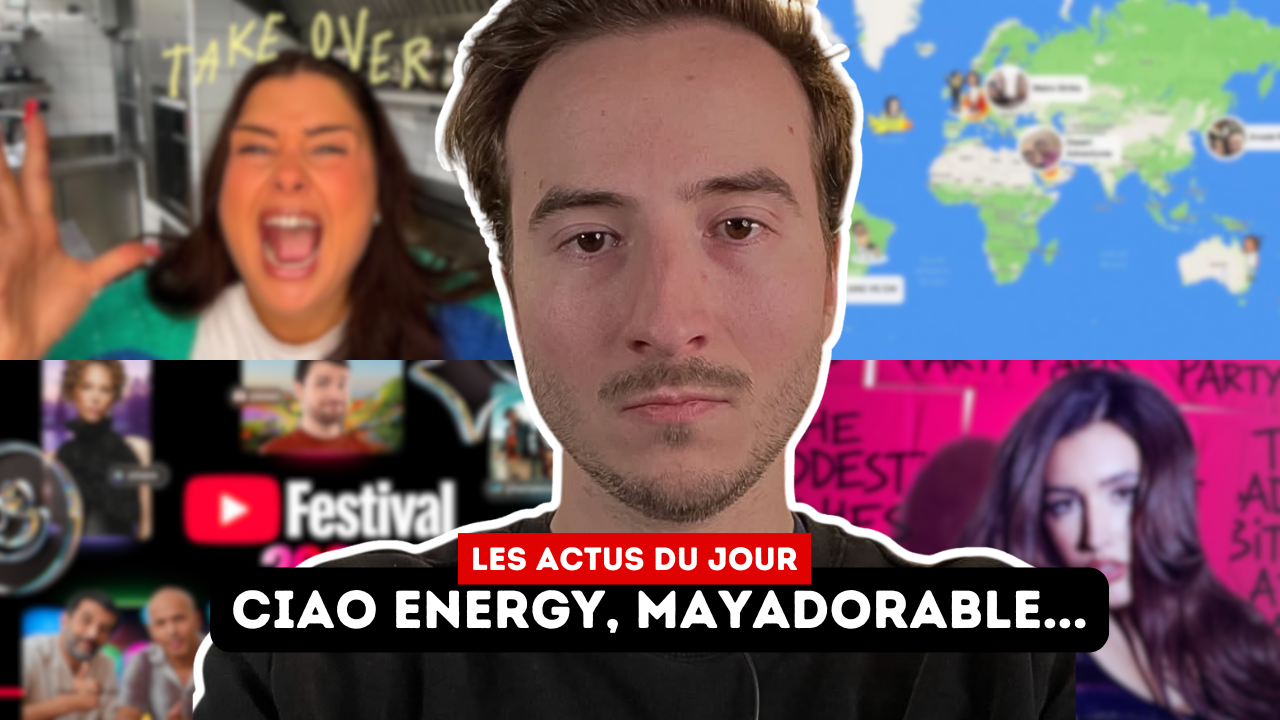 Les actualités du jour de la Creator Economy : l’info des créateurs et des réseaux sociaux en 10 minutes