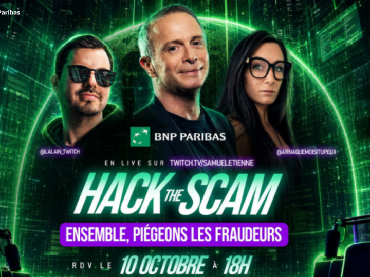 BNP Paribas s&rsquo;associe à Samuel Etienne pour lutter contre les arnaques