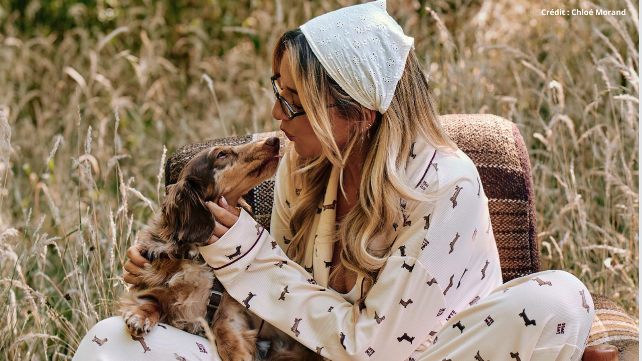 Pour Undiz, Chlosertoyou a pensé une collection de pyjamas matchy-matchy avec son chien