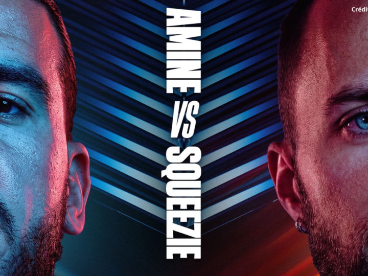 Amine annonce Final Slam, son événement de catch organisé avec Squeezie
