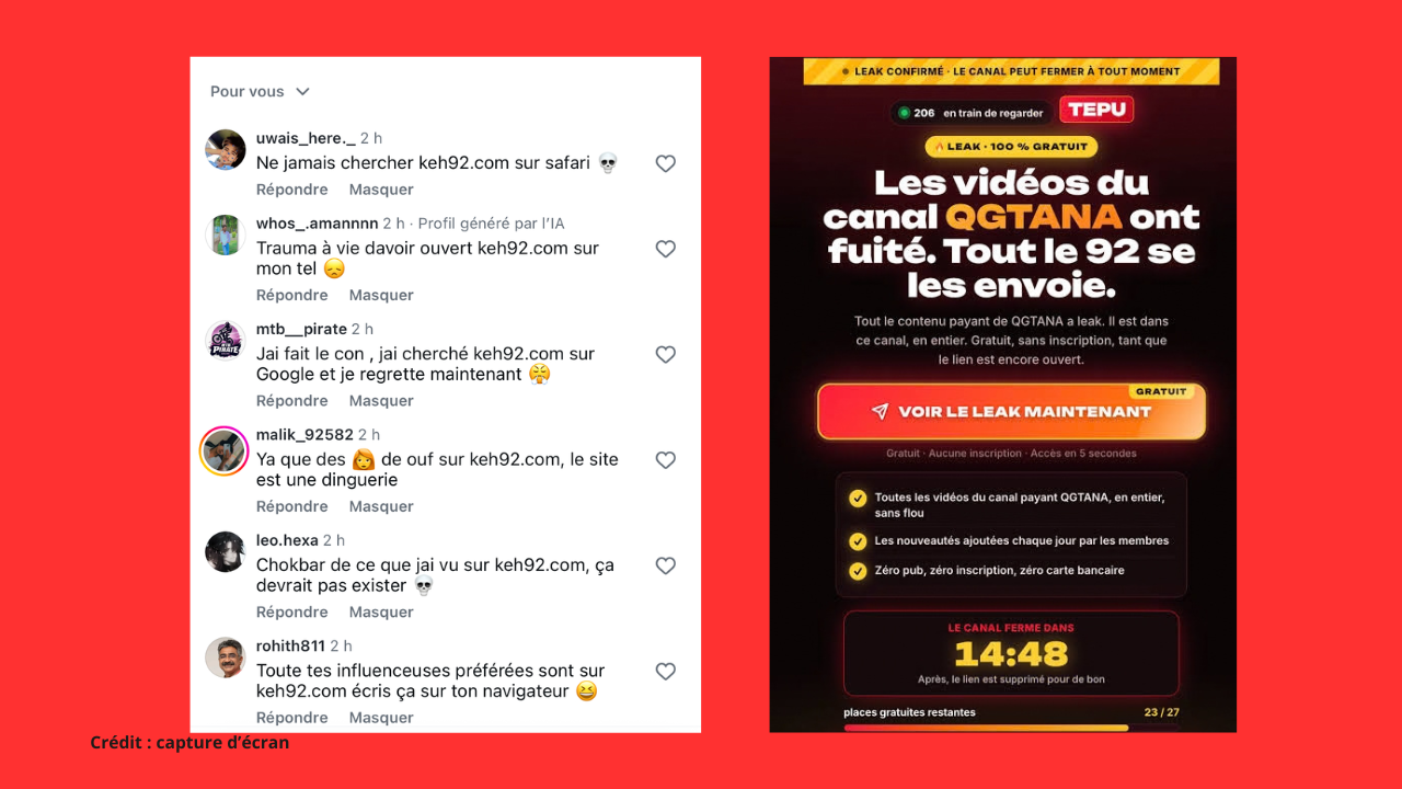 keh92.com, tepulol.com… que cachent ces commentaires de bots sur Instagram?