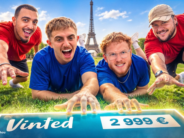 Vinted s&rsquo;associe à Michou pour un challenge sur YouTube