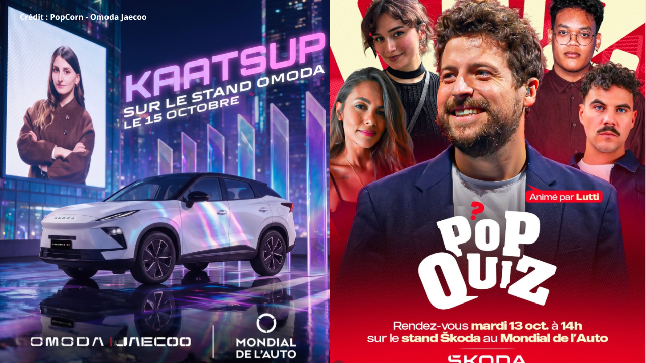 Mondial de l&rsquo;Auto 2026: voici les partenariats pensés entre marques et influenceurs