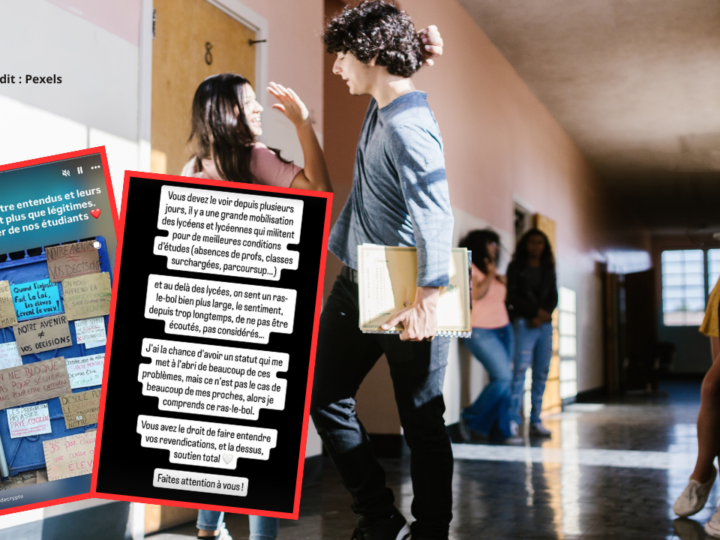 Face à la mobilisation lycéenne, plusieurs créatrices et créateurs ont pris la parole sur les réseaux sociaux