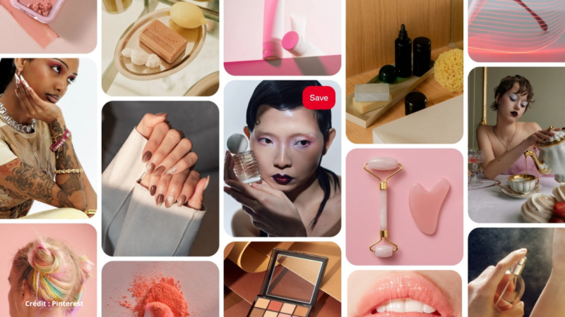 5 tendances beautés repérées par Pinterest en 2026